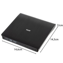 Externá mechanika + CD/DVD napaľovačka Izoxis 26083