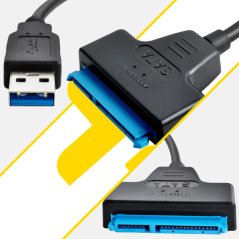 USB-SATA 3.0 adapter Izoxis 26096 (akció)