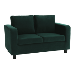 Potpuno tapecirana sofa, smaragdna tkanina, LUANA