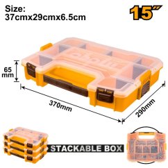 Stapelbarer Organizer 37x29x6,5cm INGCO