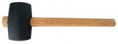 Kladivo Strend Pro HM222 340 g, pryžové, dřevěná rukojeť