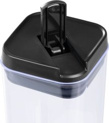 Słoik MagicHome z silikonową uszczelką, 1300 ml, 106x106x190 mm, możliwość sztaplowania