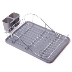 Abtropfgestell aus Draht, 9 x 32 x 12,5 cm, Farbmischung mit UH-Tablett