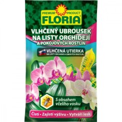 Befeuchtetes Tuch für Blätter von Orchideen und Zimmerpflanzen