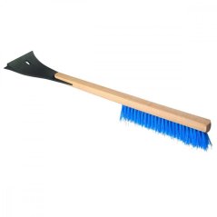 Schaber mit Schneebesen für Auto, Holz