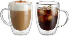 MagicHome Cappuccino kávé-/teáscsésze, dupla falú hőszigetelt, 280 ml, 2 db-os csomag