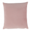 Pernă, material textil de catifea roz pudră, 60x60, OLAJA TIPUL 2