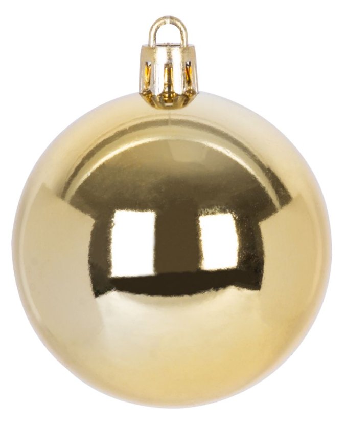 MagicHome Weihnachtskugeln, Set, 31-tlg., Gold, für den Weihnachtsbaum