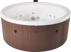 Pezsgőfürdő MSpa® Frame Rova, 6 személyes, 970 liter, 182x70 cm