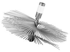 Četka KOVO.B ComRourST 200 mm, InoX, četka, dimnjačka četka za čišćenje dimnjaka, za dimnjak