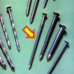 Gradbeni žeblji 20x1,2/1,4 mm 1kg/paket