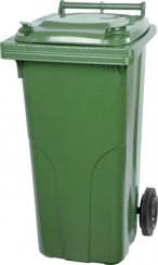 Nádoba MGB 240 lit., plast, zelená, popolnica na odpad