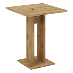 Blagovaonski stol, artisan hrast, 67,5x67,5 cm, EVERET