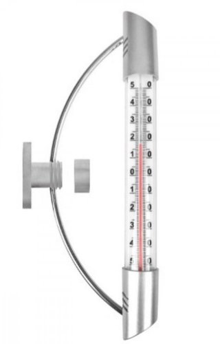 Zunanji okenski termometer srebrn 23 cm