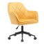 Krzesło biurowe, Tkanina Velvet żółto/czarny, SORILA NOWOŚĆ