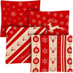 Dekorativer Kissenbezug 45x45cm - 4er-Set Ruhhy