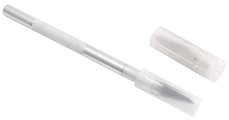 Skalpel modelársky 7-dielna sada, rukoväť + 6 čepelí XL-TOOLS