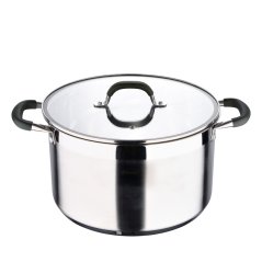 Hrniec s pokrievkou nerez MIDNIGHT 28 cm 9,5 litra