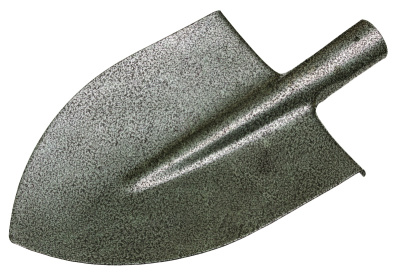 Lopata koničasta 20 x 30 cm kovana, kladivo lak, brez ročaja, MacHook