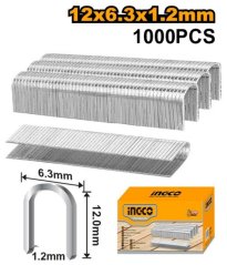 Sponky do zošívačky 12mm, 1000ks INGCO