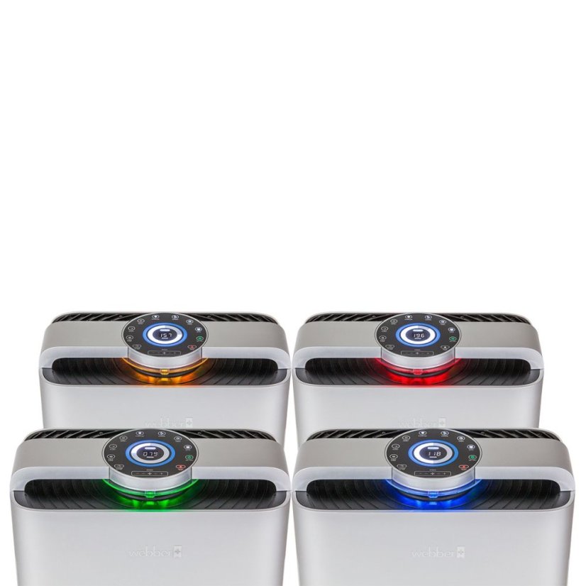 WEBBER AP9700 WI-FI légtisztító ezüst színben
