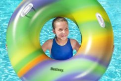 Circle Bestway® 36352, Rainbow Swim, kolo, otroško, napihljivo, za vodo, 1,19 m
