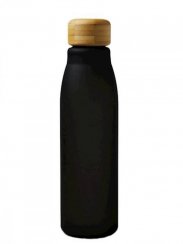 Sportglasflasche 600ml mit Anti-Rutsch-Schutz,
