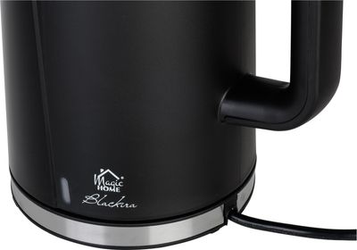 Čajnik MagicHome Blackira, 1850-2200 W, 230 V, 50 Hz, 1,7 l, lonec na pritisk