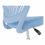 Krzesło obrotowe, niebieski/chrom, SELVA