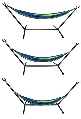 Hamak ogrodowy 200x150cm ze stelażem (oferta specjalna)