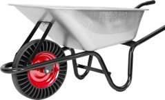 Schubkarre Strend Pro Premium Fortis BLACK, Zn, Rad SR Bantam, 85 Liter, max. 160 kg