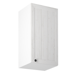 Oberschrank G40, rechts, Weiß/Andersenkiefer, PROVANCE