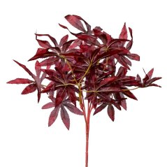 Ozdoba zapichovacia vetvička jeseň bordo 40cm