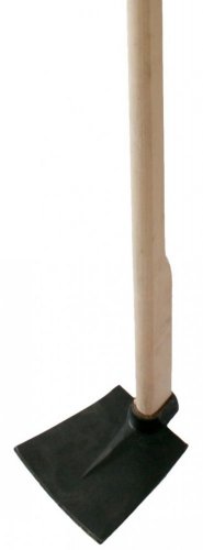 Sapa Gardex Malvan, 600 g, plata, forjata, maner din lemn