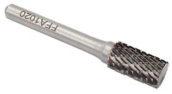 Technischer Zylinderfräser 10 x 20 mm, Länge 60 mm, TYP A, Schaft 6 mm, XL-TOOLS