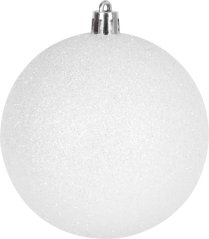 MagicHome bile de Crăciun, 14 buc, roșu și alb, cu decor, pentru pomul de Crăciun, 8 cm, Sellbox 24 tuburi (acțiune)