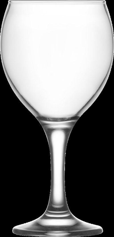 Pohár Misket, LAV, sklenený, na víno, 365 ml, 75x177 mm, bal. 6 ks