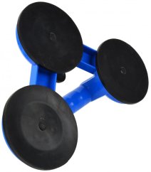 Glassauger 3 x 115 mm, Tragkraft 130 kg, GEKO