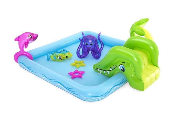 Bazének Bestway® 53052, Fantastic Aquarium, dětský, nafukovací, 2,39x2,06x0,86m