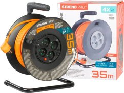 Kábel Strend Pro DG-FB04 35 m, predlžovací na bubne, prierez 1,5mm2