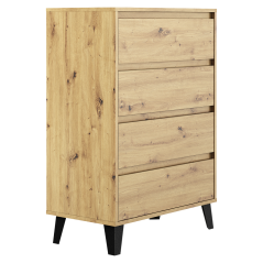 Komoda, dub rzemieślnik, BOGAN NOWOŚĆ 4S70