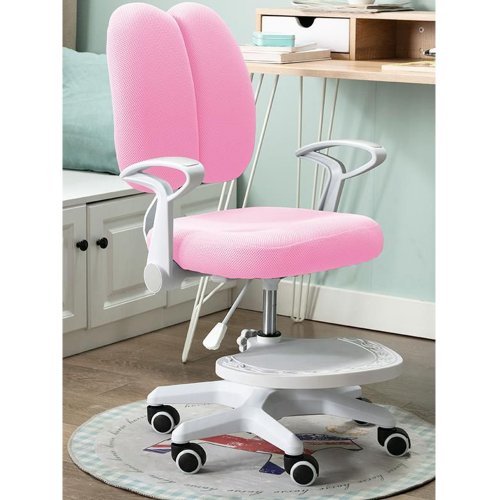 Növekvő szék alappal és pántokkal, rózsaszín/fehér, ANAIS
