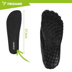 Čierne topánky do vody - veľkosť 43 5mm Trizand