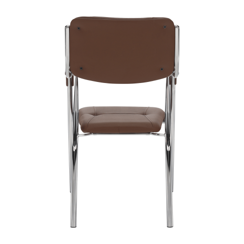 Krzesło sztaplowane, brązowe, ILHAM