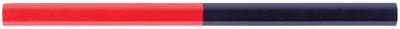 Svinčnik Strend Pro CP0660, mizarski, 175 mm, heksan, rdeče/moder, pak. 12 kosov