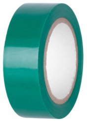 Páska E130GRN, zelená, izolační, lepící, 19 mm, L-10 m, PVC