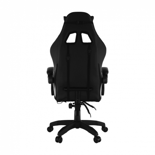 Pisarniški/gaming stol z RGB LED osvetlitvijo, črn, MAFIRO