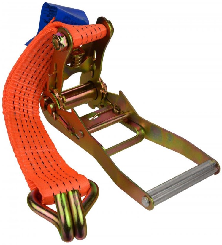Spanngurt mit Ratsche 5000 kg, 2 Haken, 50 mm x 4 m, GEKO