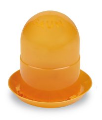 Geflügelfutterautomat UH 2kg orange für Hühner GAUN