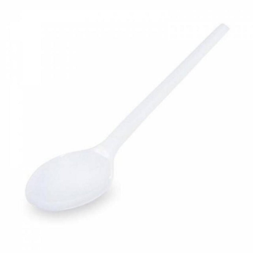 Löffel (PP) für den Mehrfachgebrauch weiß 13cm, 50 Stk